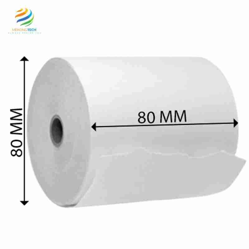 GIẤY IN BILL TÍNH TIỀN K80×80 – K80 PHI 80mm – tem Oji TẠI TPHCM - BÌNH DƯƠNG - ĐỒNG NAI